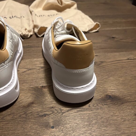 White Beverly Hills Louis Vuitton Mens Sneakers - Picture 11 of 14